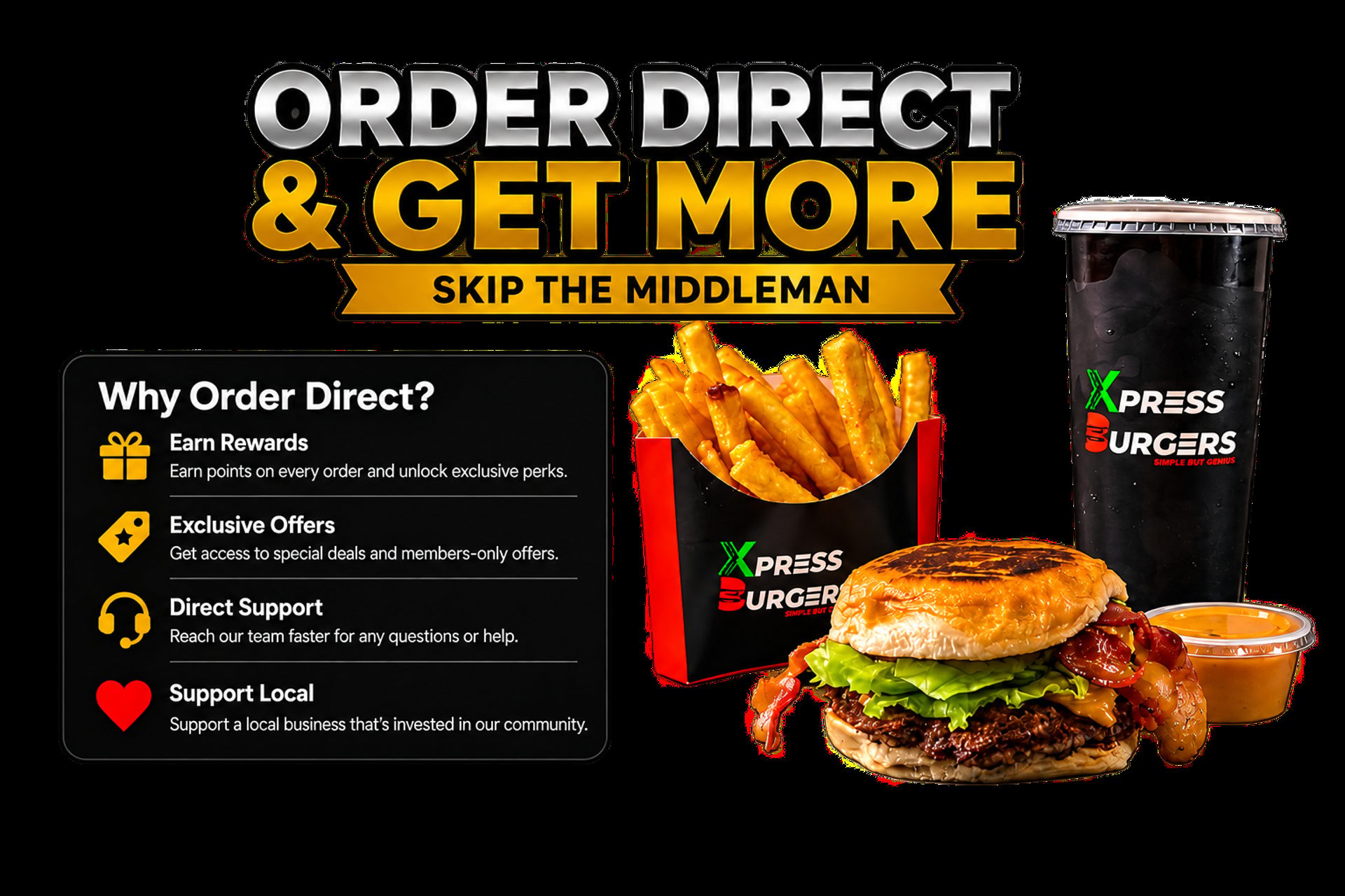 More Flavor. More Value. More Xpress.